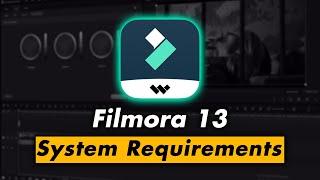 FILMORA 13 SYSTEM REQUIREMENTS | MINIMUM SPECS FOR SMOOTH VIDEO EDITING IN 2024 - اردو / हिंदी`