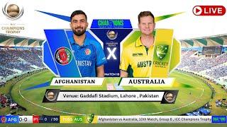 Afghanistan vs Australia, Lahore, Live Cricket Match Today | AFG vs AUS Live Match Today, AFG vs AUS