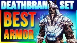Skyrim Special Edition Best Armor - DEATHBRAND Locations (Unique Secret Light Armor Walkthrough)