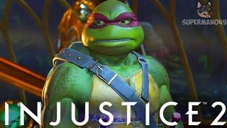 This Is Why No One Plays Raphael... - Injustice 2: "Ninja Turtles" Gameplay