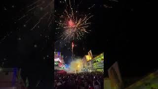 FUEGOS DE ARTIFICIO DESDE LAS TABLAS