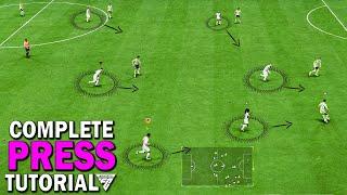 HOW TO PRESS LIKE A PRO IN EA FC 24 - COMPLETE PRESS TUTORIAL