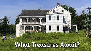 Metal Detecting Two Old Homes For Treasures Our Ancestors Lost!