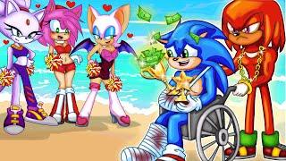 Rich Baby SONIC! AMY, Don't Leave Me Alone! -  Sonic Sad Backstory | Sonic the Hedgehog 2