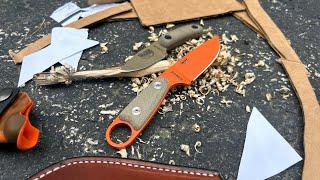 ESEE IZULA VS ESEE CANDIRU! TOOTHY VS MIRROR POLISHED EDGES FOR 1095 HC!