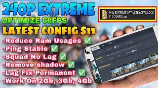 Call Of Duty Mobile Lag Fix Config | Season 11 | 60FPS No Lag | How To Fix Cod Frame Drops