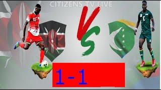 KENYA VS COMOROS 0-1 - AFCON QUALIFIERS 2021