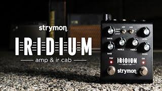 Strymon Iridium – Amp & IR Cab – Amp Modeler & Impulse Response Cabs