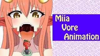 【vore】Miia vore Animation【丸呑み】