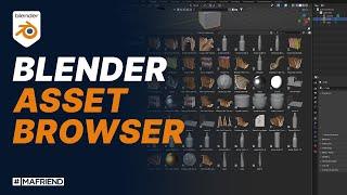 How to Setup the Asset Browser in Blender 4.1. (A Complete Guide)