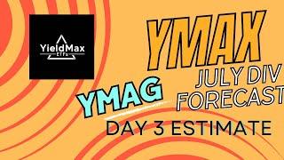 YMAX+YMAG July Distribution Update (Day 3)