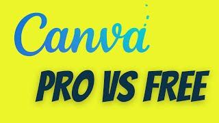 Canva Pro vs Free — How to Decide Between Them!