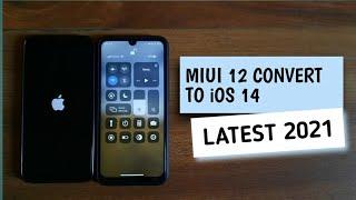 MIUI 12 Convert To iOS 14 Complete Ui | Install iOS Any Redmi and Poco Device | iOS Boot animation