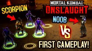 Playing Mortal Kombat Onslaught. FIRST GAMEPLAY! Early Access Release. First Impressions!
