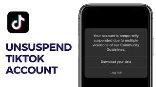 How To Unsuspend TikTok Account 2024