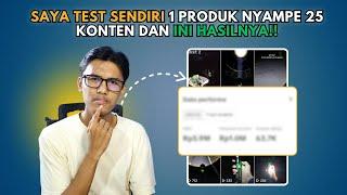 CARA SAYA BIKIN 25 KONTEN TIKTOK AFFILIATE DARI 1 PRODUK DOANG!