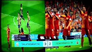 GALATASARAY - FENERBAHÇE   PES 2018 GOL DÜELLOSU