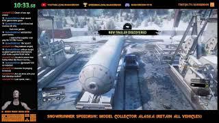 Snowrunner Speedrunning: Model Collector Alaska 51:03