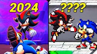 The evolution of SHADOW vs SONIC