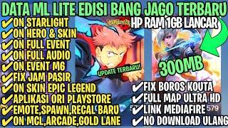 Data ML Lite Full Event 300Mb Terbaru Patch M6 | ML Lite | Cara Mengatasi Lag & Patah Patah