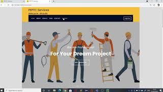 PEPTC SERVICES | Home Services | Python | Django | Web Development |