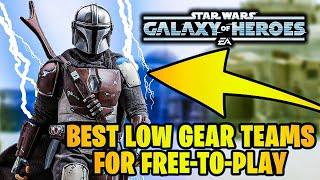 Top 10 Best Low Gear Teams for Free-To-Play Players Late 2022 | Galaxy of Heroes