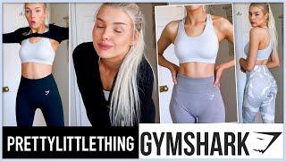 GYMWEAR TRY ON HAUL | GYMSHARK & PRETTYLITTLETHING ACTIVEWEAR