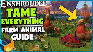 CATCH THEM ALL! My ULTIMATE Animal Husbandry Guide To Enshrouded