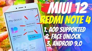 Redmi Note 4 Miui 12 Update | How To Install Miui 12 Rom Redmi Note 4 !