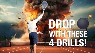 How To Hit Your Tennis Serve Harder | 4 Drills For Serve Power