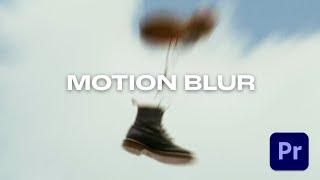 Premiere Pro - Motion Blur Zoom Effect (Tutorial)