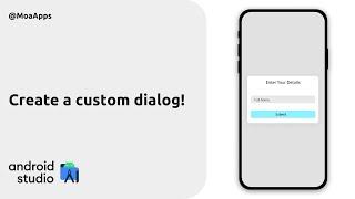 How to create a custom alert dialog in Android & Kotlin