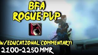 BFA Assassin Rogue PvP - Ret/Rogue 2v2 w/commentary!