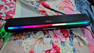 GOVO Gosurround 300|25W Bluetooth SoundBar|2.0 Channel|Multicolor Led Lights|Unboxing|Sound Testing