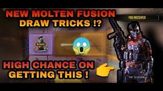 MOLTEN FUSION DRAW TRICKS !? | CODMobile - This is what happen when I tried the tricks