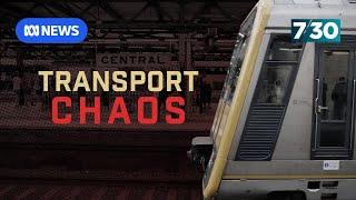 Sydney's train network thrown into chaos by industrial action | 7.30