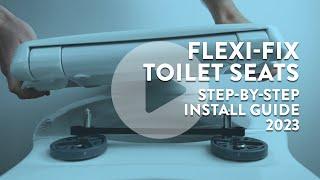 NEW 2023 HOW TO GUIDE:  Croydex Flexi-Fix Toilet Seats Step-By-Step Installation