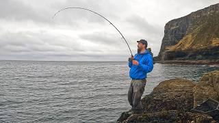 THIS is Winter Lure Fishing in Scotland | Rock Fishing Isle of Skye