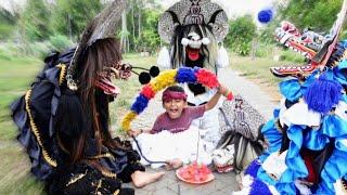 Review Barongan Pocong Tiba2 Sola Dhadi || Barongan Devil
