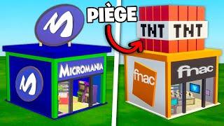 Celui qui construit le meilleur MAGASIN de JEUX PIEGÉ Gagne sur Fortnite !