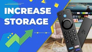  FIRESTICK Storage HACK Found! Increase STORAGE!