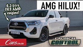 Hilux AMG Engine Swap! 6.2-litre V8 from a C63 AMG, is this the maddest bakkie in SA?