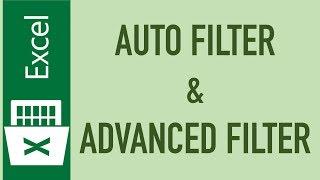 Excel Autofilter & Advanced Filter Tutorial