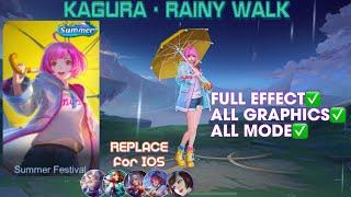 Skin Kagura-Rainy Walk for IOS | Script Skin Kagura Rainy Walk