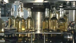 Automatic bottling line for still wines, light sparkling wines and sparkling wines