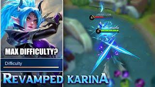 REVAMPED KARINA IS DIFFICULT | FIRST GAMEPLAY