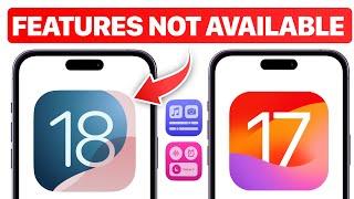 iPhone Features NO LONGER AVAILABLE in iOS 18