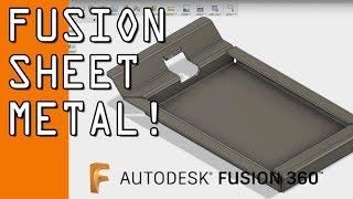 Fusion 360 Sheet Metal Tutorial!  FF94