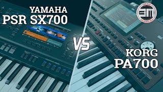 Korg PA700 VS Yamaha PSR SX700