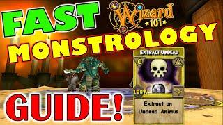 Wizard101 - Complete Monstrology Guide! (Zero to MAX 1 HOUR!)